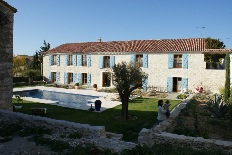 Rénovation de gîte dans l'aude, Battistella Construction