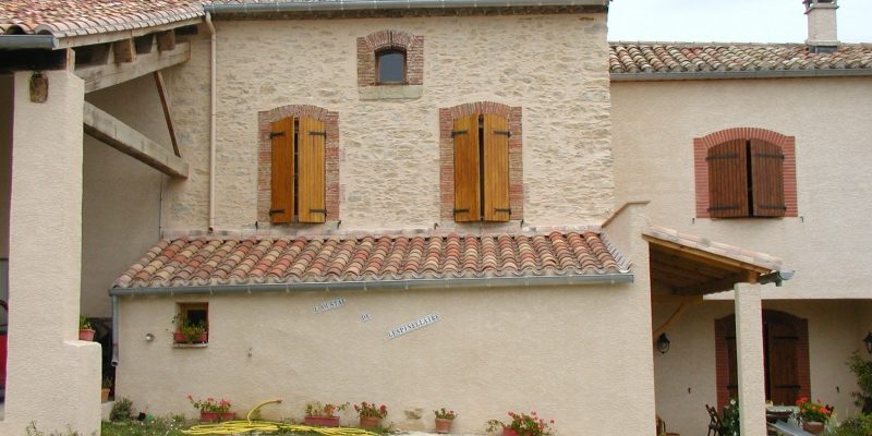 Façade à la chaux Battistella Construction Façade à la chaux Battistella Construction